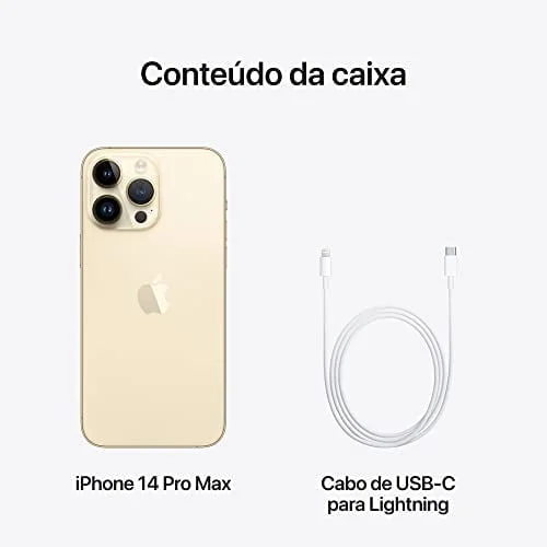 iPhone 14 Pro Max 512 GB Dourado | Rede de Ofertas