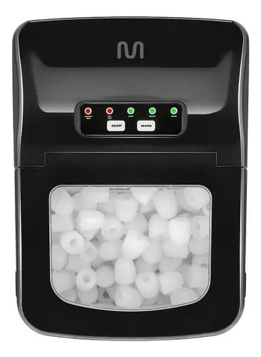 Maquina De Gelo Portátil Multi Preta