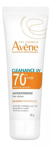Protetor Solar Facial para Pele Oleosa: Escolha o Ideal! Protetor Solar Avéne Cleanance UV FPS70