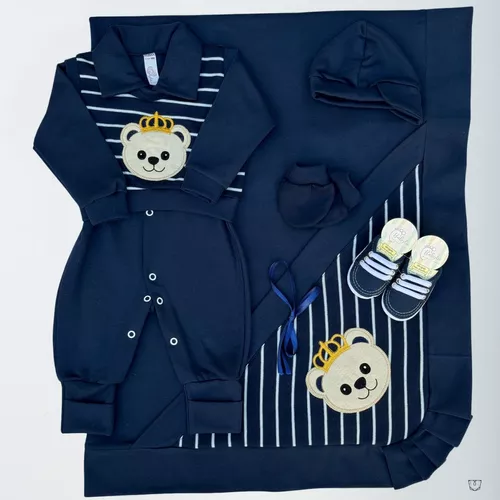 Presentes Para Bebe Recém Nascido Saída Maternidade Luxo Urso