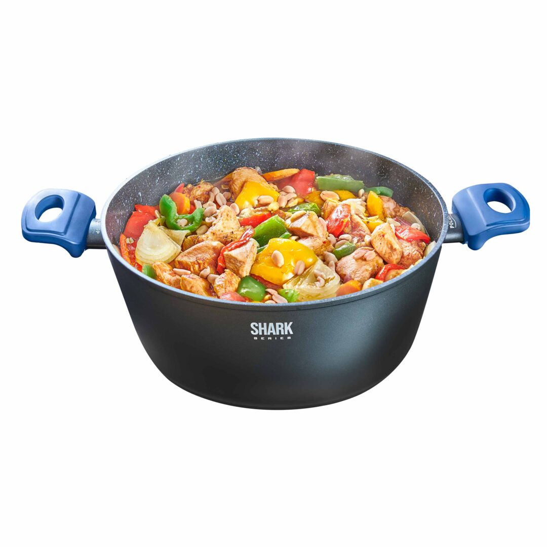 Panela Ichef Home Shark Azul 28Cm