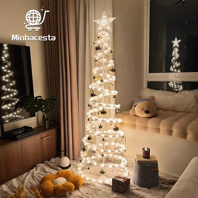 Tudo O Que Você Precisa Saber Sobre Árvore De Natal: Guias, Dicas E Ideias Árvore De Natal Led Com Kit Completo De Enfeites