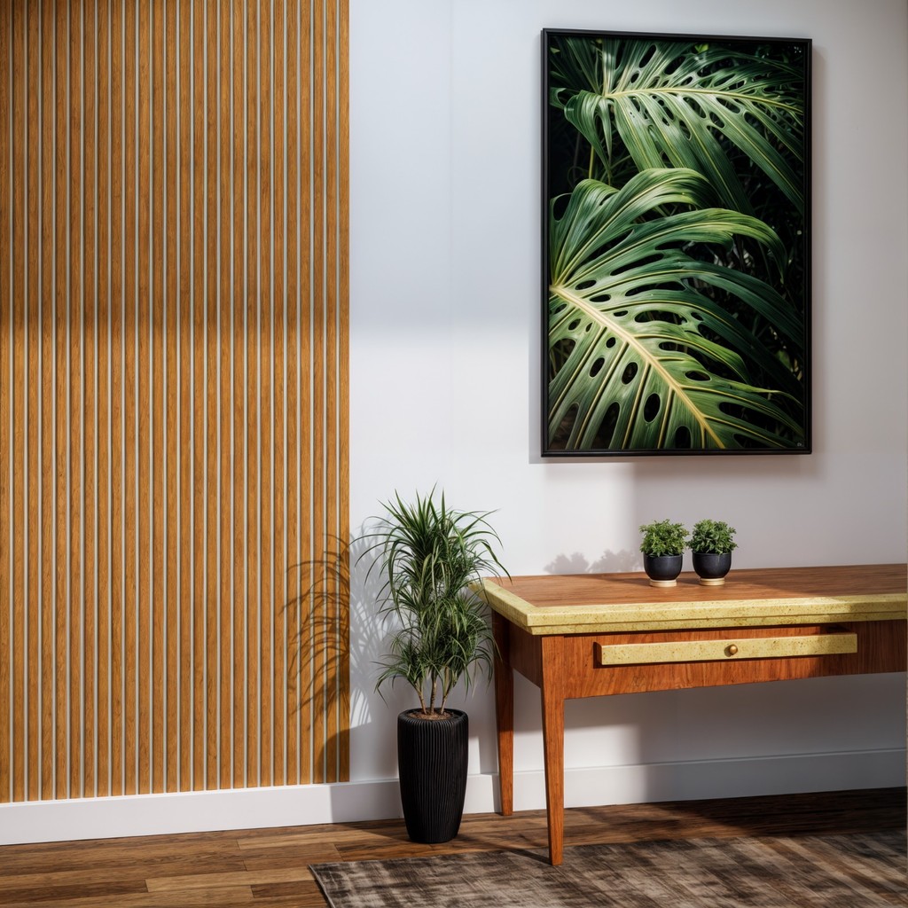 100 Placas Autocolantes De Painel Ripado