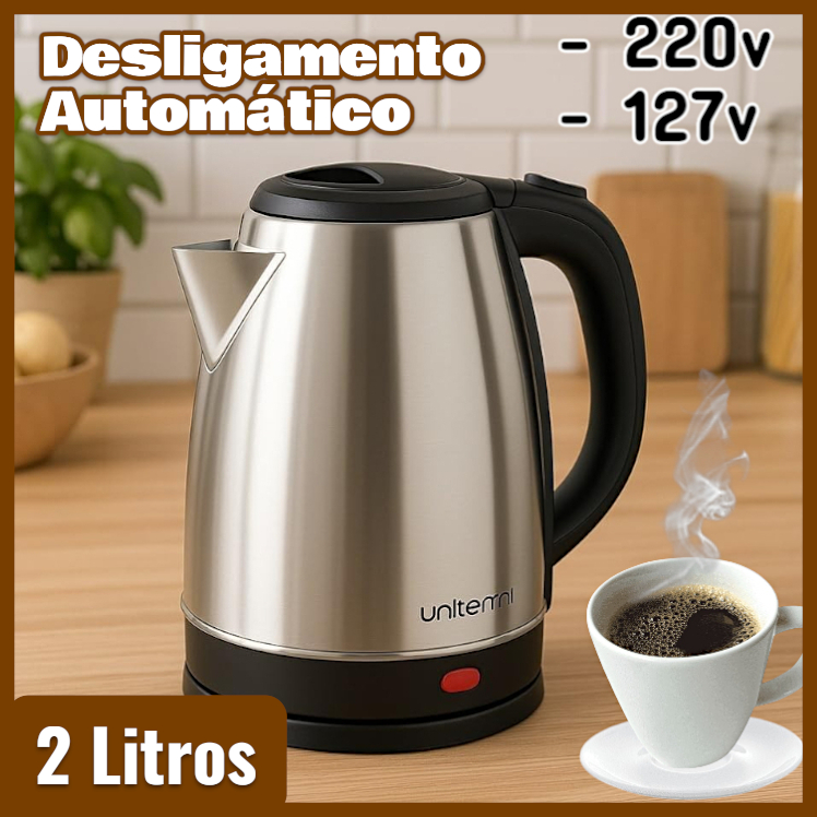Chaleira De Café Elétrica 2 Litros