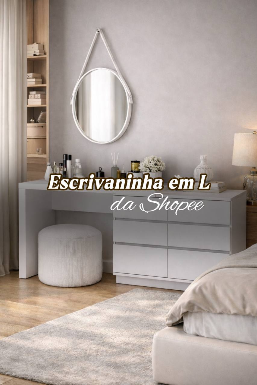 Escrivaninha em L, escrivaninha para quarto