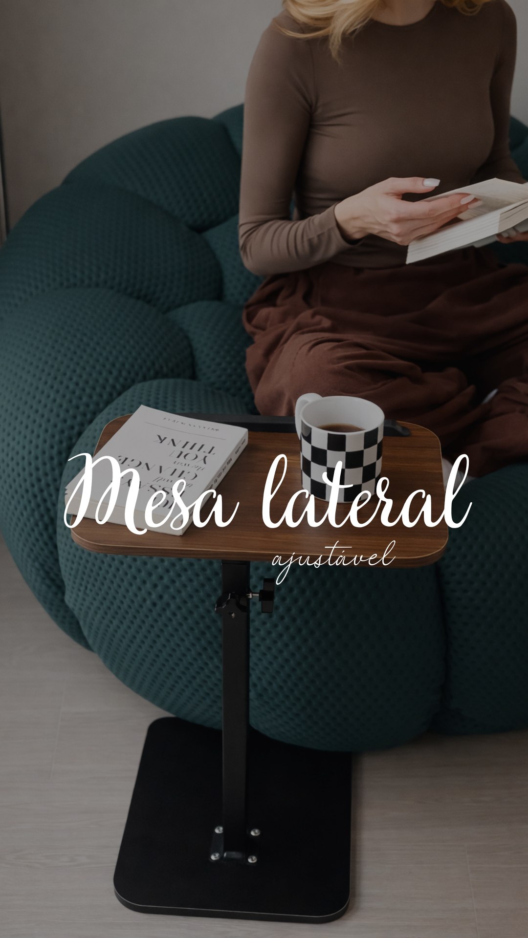 mesa de apoio lateral
