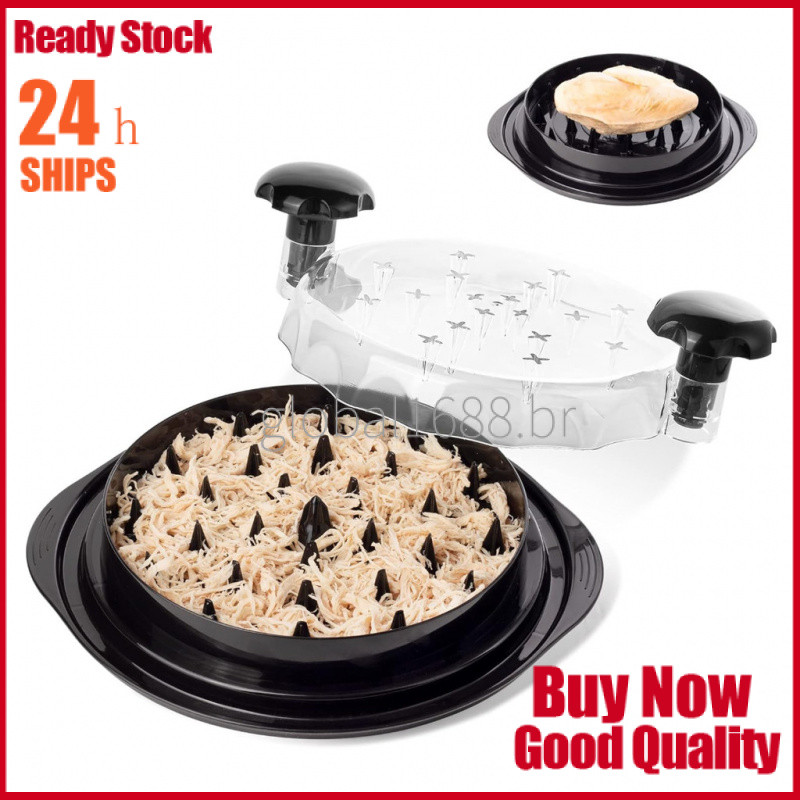 Desfiador De Frango Com Tampa Transparente