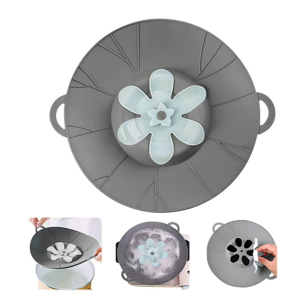 Tampa De Silicone Anti Transbordamento