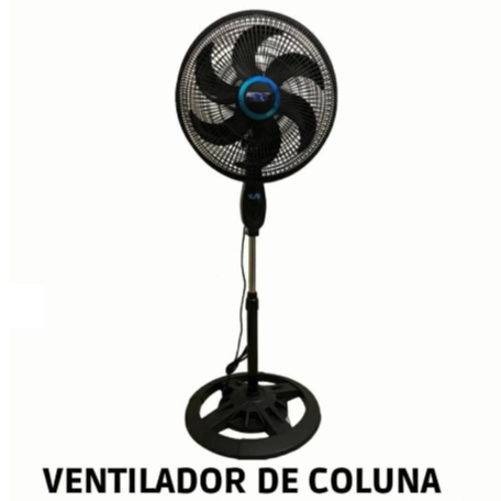 Ventilador De Pé Com Ajuste De Altura